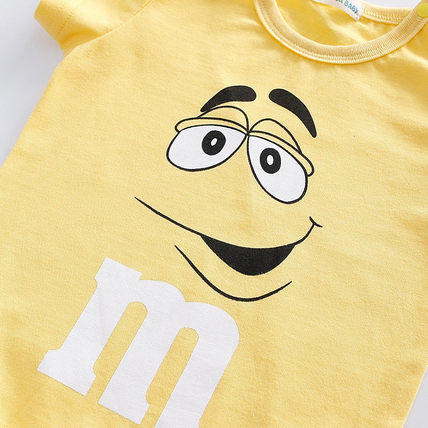 Body Baby em Algodão dos MM´s