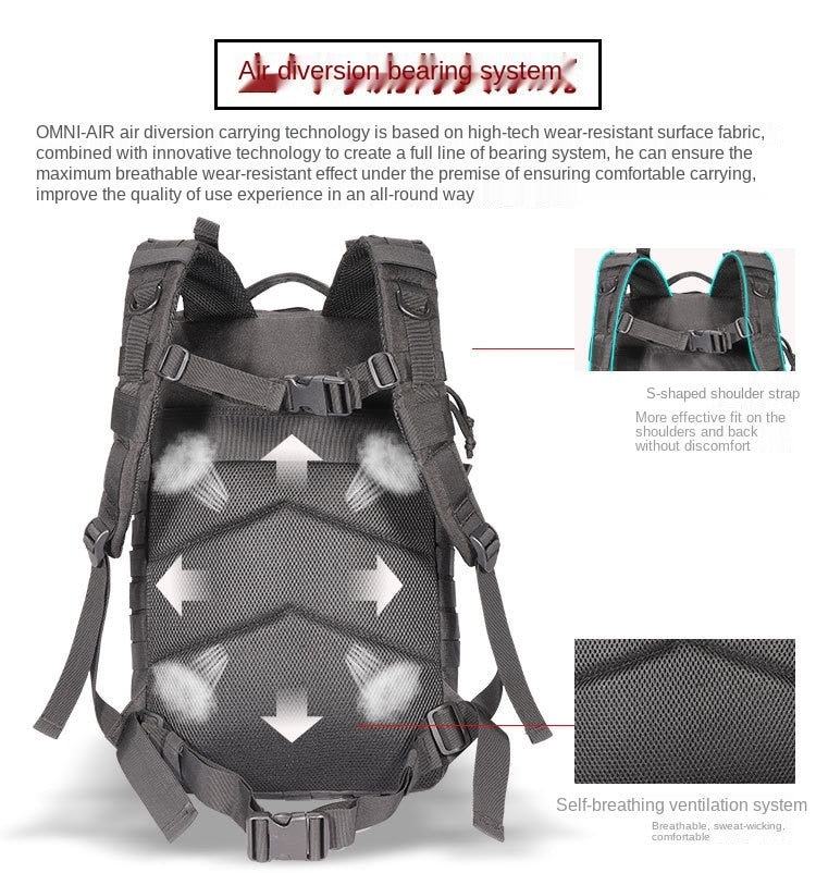Mochila Tática Militar de 25L/50L